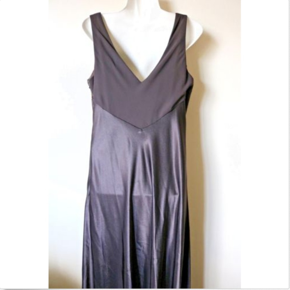 Alex Evenings Chocolate Formal Evening Dress - Picture 5 of 7